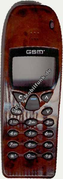 Oberschale f�r Nokia 5110 5130 Look 6110 Wurzelholz  Zubeh�roberschale nicht original (cover)