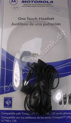 Headset original Motorola V300 (SYN8419B)