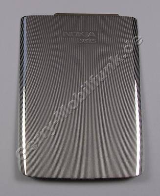 Akkufachdeckel metal Nokia E72 original Batteriefachdeckel grau C-Cover
