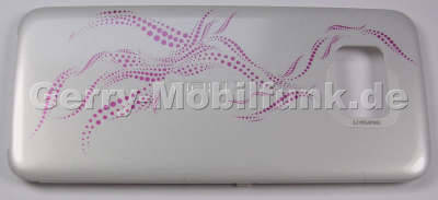 Akkufachdeckel weiss pink Nokia 5530 Xpress Music Original Batteriefachdeckel white pink