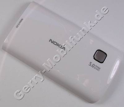 Akkufachdeckel weiss Nokia C5-03 original B-Cover white Batteriefachdeckel