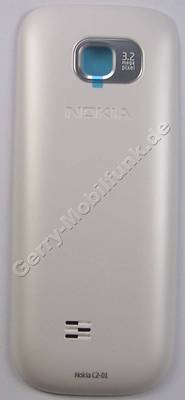 Akkufachdeckel weiss Nokia C2-01 original C-Cover white Batteriefachdeckel