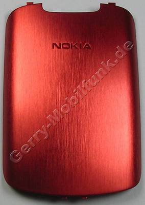 Akkufachdeckel rot Nokia Asha 303 original Batteriefachdeckel red