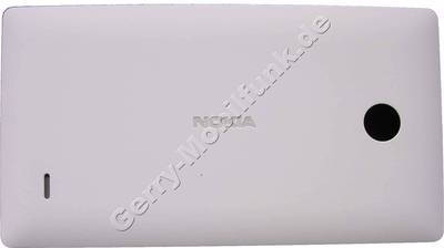 Akkufachdeckel wei Nokia X original B-Cover Batteriedachdeckel white