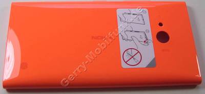 Akkufachdeckel orange mit NFC Modul Nokia Lumia 735 original Batteriefachdeckel Akkudeckel orange incl. eingeklebter Antenne