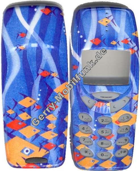 Cover fr Nokia 3310/3330 Cyber Fish Zubehroberschale nicht original