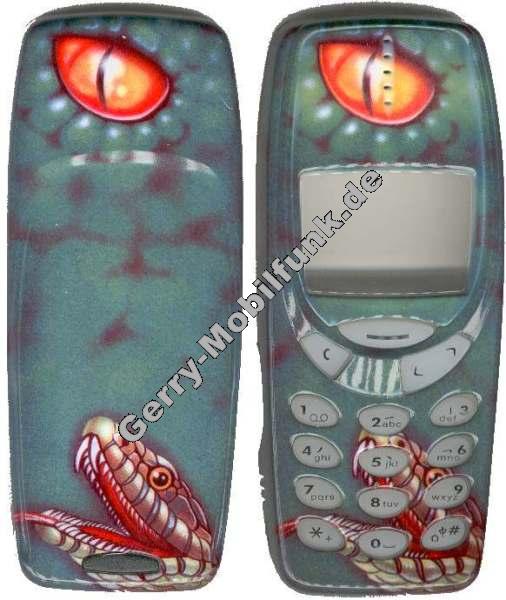 Cover fr Nokia 3310/3330 Schlangenauge Zubehroberschale nicht original