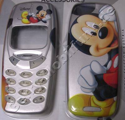 Cover fr Nokia 3310/3330 Mickey Mouse  (Lizensiert von Disney, keine original Nokia Oberschale)