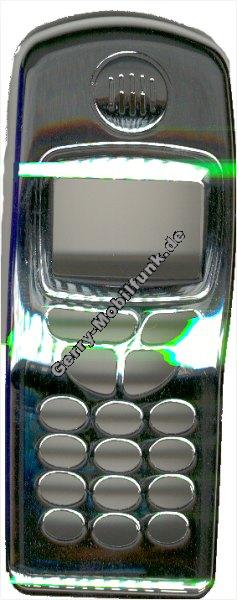 Cover Clip over fr Siemens C25 chrom silber Zubehroberschale nicht original