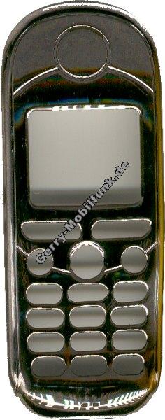 Cover Clip over für Siemens S35 chrom schwarz Zubehöroberschale nicht original