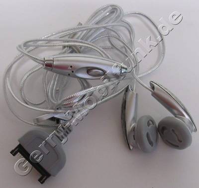 Stereo Headset silber mit Annahmetaste fr Nokia N93