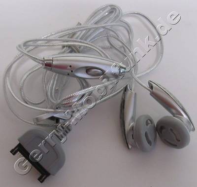 Stereo Headset silber mit Annahmetaste fr Nokia 6680