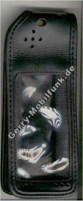 Ledertasche schwarz mit Grtelclip Ericsson A1018S