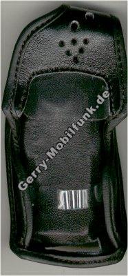 Ledertasche schwarz mit Grtelclip Ericsson T28s T29 T39