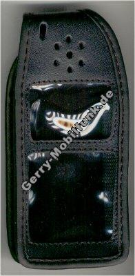 Ledertasche schwarz mit Grtelclip Bosch 909s