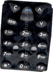 Tastenmatte fr Nokia 5110 5130 im Look 6110 schwarz 