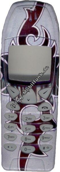 Cover fr Nokia 6210 Tribal (Tattoo) Zubehroberschale nicht original