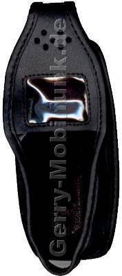 Ledertasche schwarz mit Gürtelclip Trium Neptun