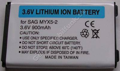 Akku fr Vodafone Simply VS1 Li-Ion 900mAh 5,7mm