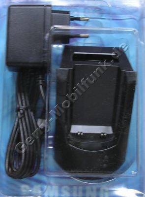 Duoladestation original Samsung SGH-800 schwarz incl. Netzteil Minilader Tischlader