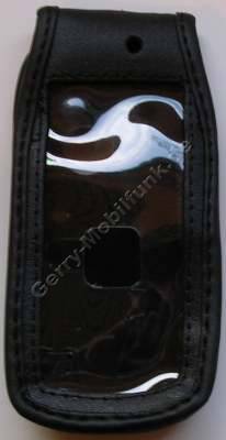 Ledertasche schwarz mit Grtelclip Motorola KRZR R1