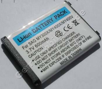 Akku fr Sagem MyX401X Li-Ion 600mAh 5,2mm