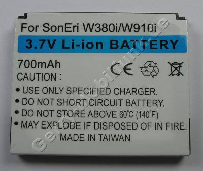 Akku SonyEricsson T707i (entspricht BST-39) LiIon 700mAh 5,8mm 