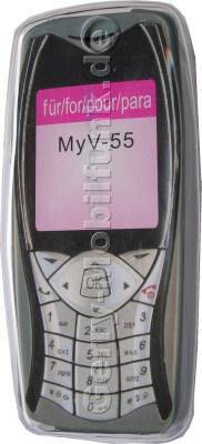 Kondomtasche fr Sagem MyV-55 exclusiv invisible case transparent , unaufflliger und effektiver Schutz fr Ihr Handy