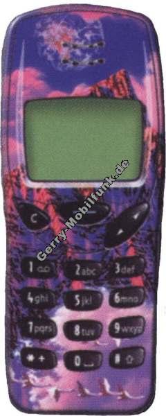 Cover fr Nokia 3210 Blue Bird Zubehroberschale nicht original