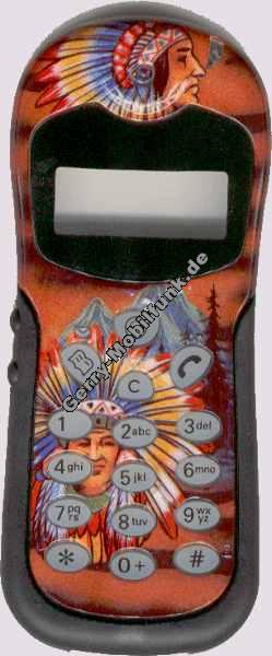 Cover fr Alcatel O.T.Easy-DB View-DB Max-DB Club-DB Indianer Zubehroberschale nicht original