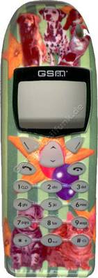 Oberschale Airbrush fr Nokia 6110 Hunde Zubehroberschale nicht original (cover)