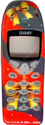 Oberschale Airbrush für Nokia 6110 Schleife Zubehöroberschale nicht original (cover)