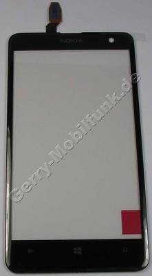 Displayscheibe, Touchpanel Nokia Lumia 625 original aktive Scheibe der Oberschale, Bedienfeld, Digitizer zum Einbau empfehlen wir Artikelnummer 9993051 mit zu bestellen