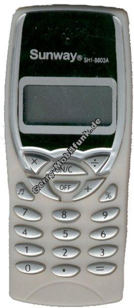 Taschenrechner look Nokia 8210 grau