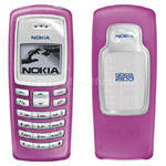 Original Nokia 2100 Cover fuchsia CC-5D  (Oberschale  plus  Rckenschale)