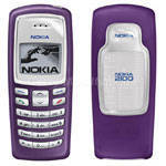 Original Nokia 2100 Cover dark purple CC-4D  (Oberschale  plus  Rckenschale)