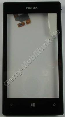 Oberschale, Touchpanel Nokia Lumia 520 original A-Cover mit Displayscheibe, Digitizer