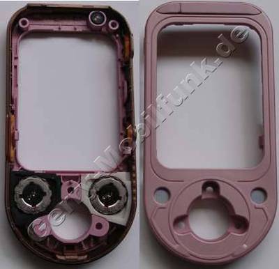 Oberschale Tastatur original Nokia 7373 pink C-Cover incl. 2 Lautsprecher, Fototaste, Ein/Aus Taste, Lautstrketaste