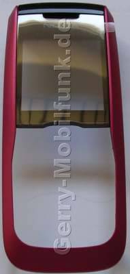Oberschale original Nokia 2626 rot A-Cover, Cover mit Displayscheibe