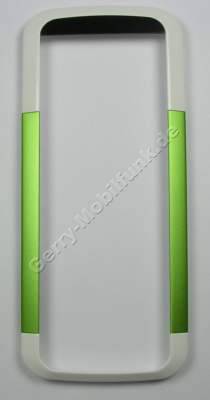 Oberschale wei mit grn Nokia 5000 original A-Cover white green