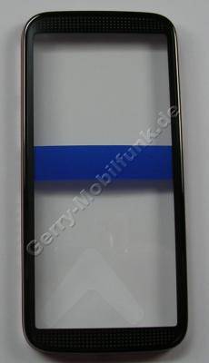 Oberschale rot schwarz Nokia 5530 Xpress Music Original A-Cover Rahmen black red