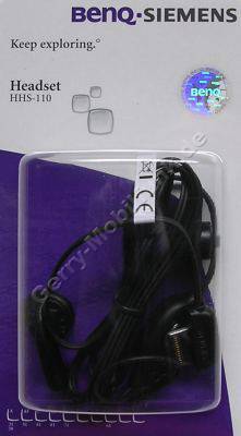 Headset BenQ-Siemens A31 HHS-110 original Benq Headset mit Rufannahmeknopf fr BenQ A31