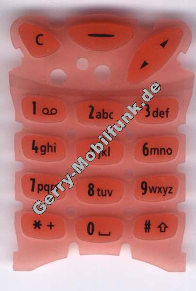 Tastenmatte fr Nokia 3210 rot