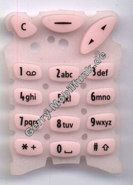 Tastenmatte fr Nokia 3210 rose Phosphor (selbstleuchtend)