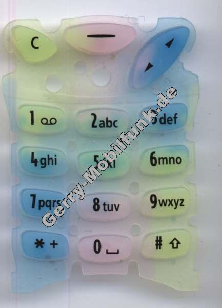 Tastenmatte fr Nokia 3210 multicolor pastell