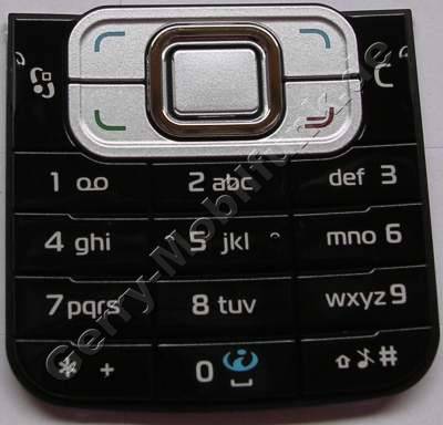 Tastenmatte schwarz original Nokia 6120 Classic Telefontastatur