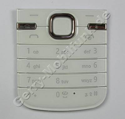 Tastenmatte wei Nokia 6730 Classic original Tastaturmatte white