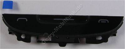 Menü-Tastenmatte schwarz Nokia 701 original Tastatur black Navigations Tastatur