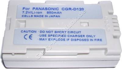 Akku PANASONIC NV-DS25 Daten: LiIon 7,2V 1100mAh 19,5mm silber-champagner (Zubehrakku vom Markenhersteller)