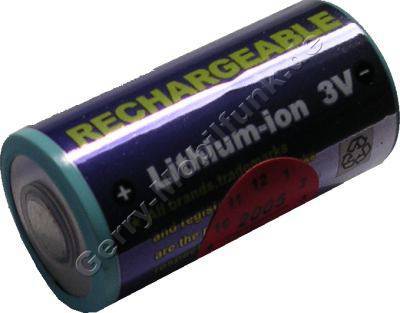 Akku CR123A LiIon 350mAh 3 Volt (ersetzt: Photo-Lithium-Batterie)